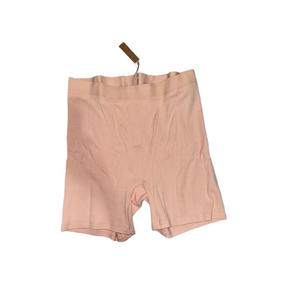 Bundle of Skims 2X sleep shorts boxer NWT bone white quartz pink logo - Picture 4 of 11